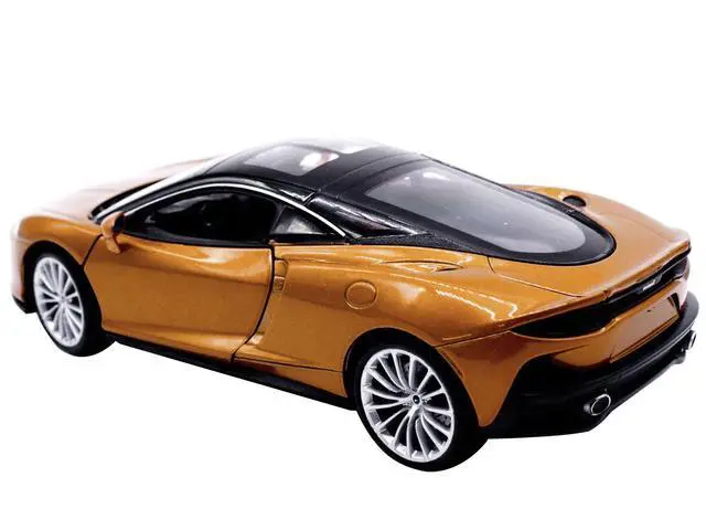 Alt view image 5 of 6 - McLaren GT Gold Metallic with Black Top "NEX Models" 1/24 Diecast Model Car by Welly