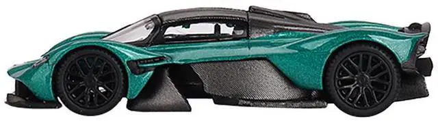 Alt view image 2 of 3 - Aston Martin Valkyrie Racing Green Metallic Limited Edition to 3960 pieces 1/64 Diecast Model Car by Mini GT