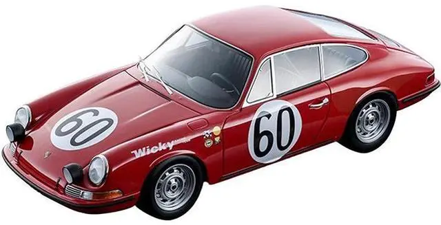 Main image of Porsche 911S #60 Andre Wicky - Philippe Farjon 24H Le Mans (1967) "Mythos Series" Ltd Ed 85 pcs 1/18 Model Car by Tecnomodel