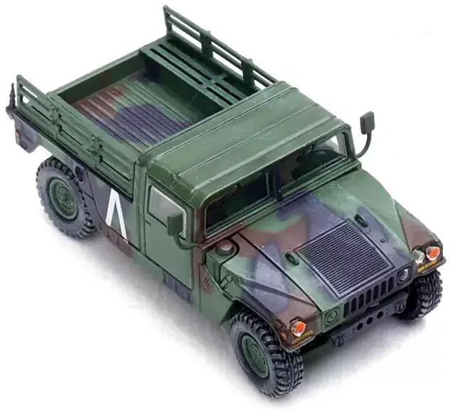Alt view image 4 of 6 - M998 HMMWV "Gulf War" (1991) United States Army "Military Miniature" Series 1/64 Diecast Model by Panzerkampf