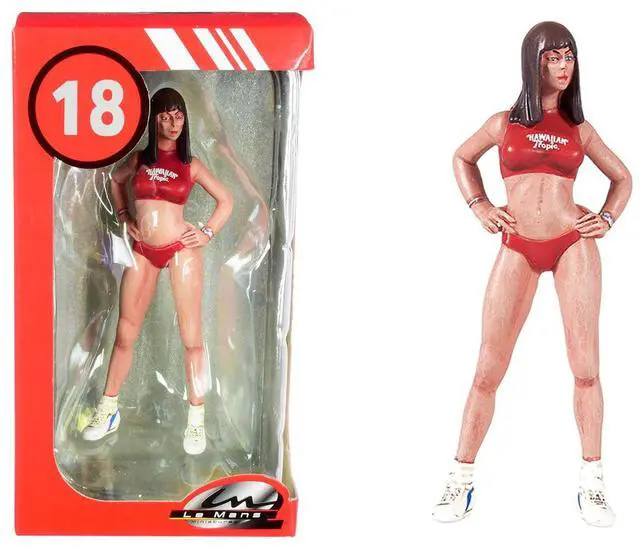 Main image of 2000's Dorothy "Miss Hawaiian Tropic" Figurine for 1/18 Scale Models by Le Mans Miniatures