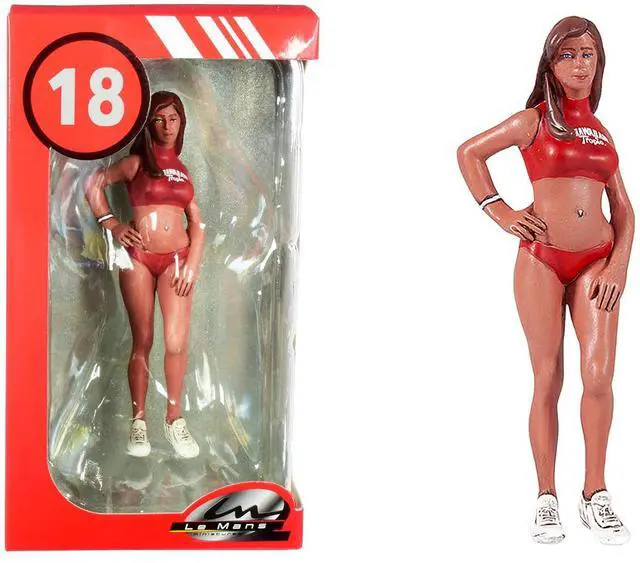 Main image of 2000's Julia "Miss Hawaiian Tropic" Figurine for 1/18 Scale Models by Le Mans Miniatures
