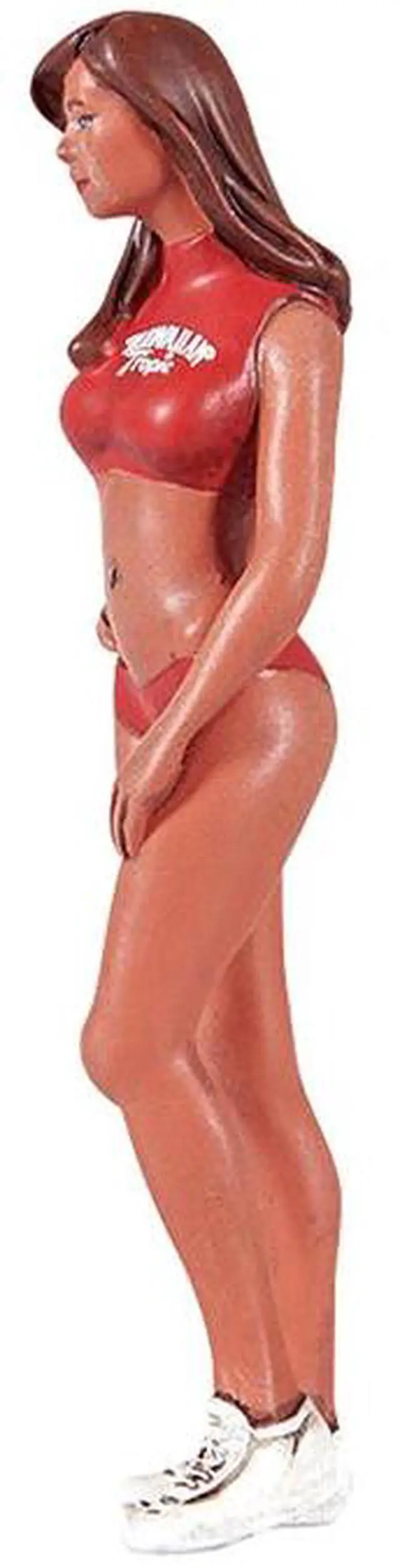 Alt view image 2 of 4 - 2000's Julia "Miss Hawaiian Tropic" Figurine for 1/18 Scale Models by Le Mans Miniatures