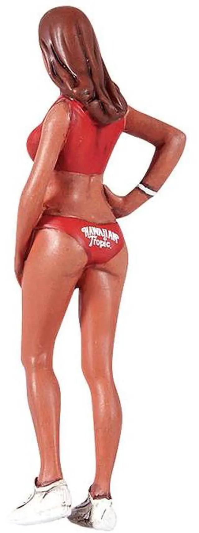 Alt view image 3 of 4 - 2000's Julia "Miss Hawaiian Tropic" Figurine for 1/18 Scale Models by Le Mans Miniatures