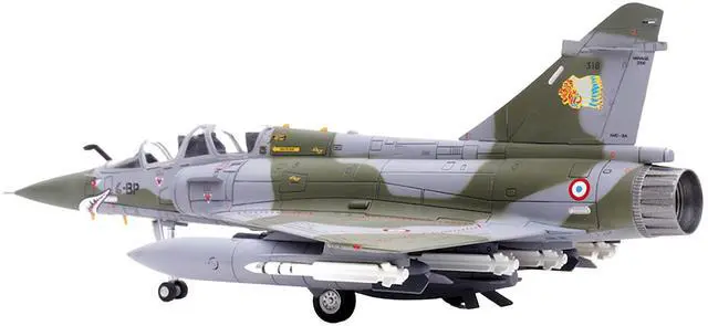 Alt view image 4 of 6 - Dassault Mirage 2000N Fighter Aircraft French Air Force "Wing" Series 1/72 Diecast Model by Panzerkampf