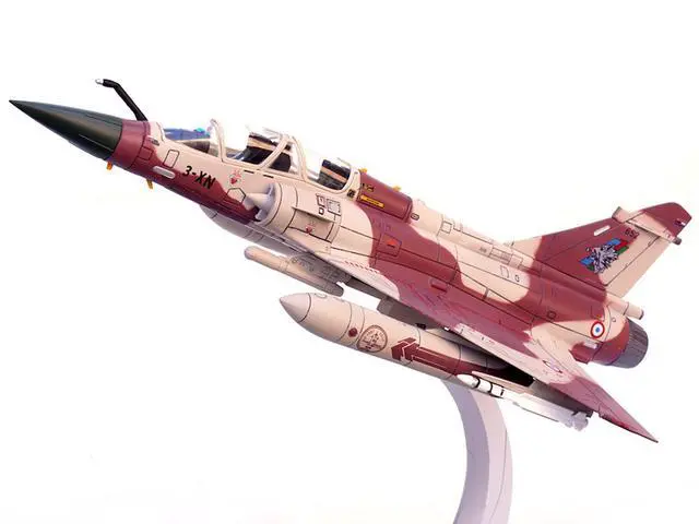 Alt view image 5 of 5 - Dassault Mirage 2000D Fighter Aircraft "Nancy-Ochey AB" French Air Force "Wing" Series 1/72 Diecast Model by Panzerkampf