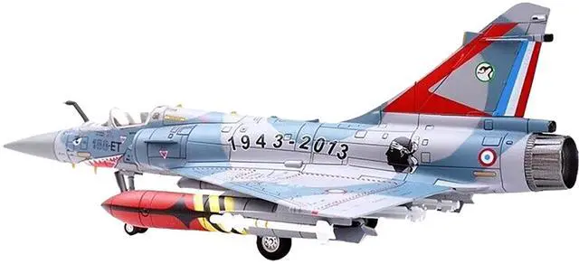 Alt view image 4 of 5 - Dassault Mirage 2000-5F Fighter Aircraft "Corsica Squadron" French Air Force "Wing" Series 1/72 Diecast Model by Panzerkampf