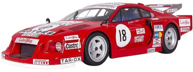 Main image of Ferrari 308 GTB Turbo #18 Facetti - Finotto 6H Silverstone (1981) "Mythos Series" Ltd Ed 100 pcs 1/18 Model Car by Tecnomodel