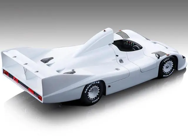 Alt view image 2 of 3 - 1977 Porsche 936 Gloss White Press Version "Mythos Series" Limited Edition to 60 pieces Worldwide 1/18 Model Car by Tecnomodel