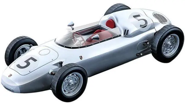 Main image of Porsche 718 F2 #5 Hans Hermann Solitude GP Grand Prix (1960) "Mythos Series" Ltd Ed 120 pcs 1/18 Model Car by Tecnomodel