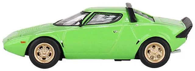 Alt view image 2 of 3 - Lancia Stratos HF Stradale Verde Chiaro Green Limited Edition to 1200 pieces 1/64 Diecast Model Car by Mini GT