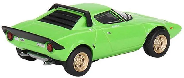 Alt view image 3 of 3 - Lancia Stratos HF Stradale Verde Chiaro Green Limited Edition to 1200 pieces 1/64 Diecast Model Car by Mini GT