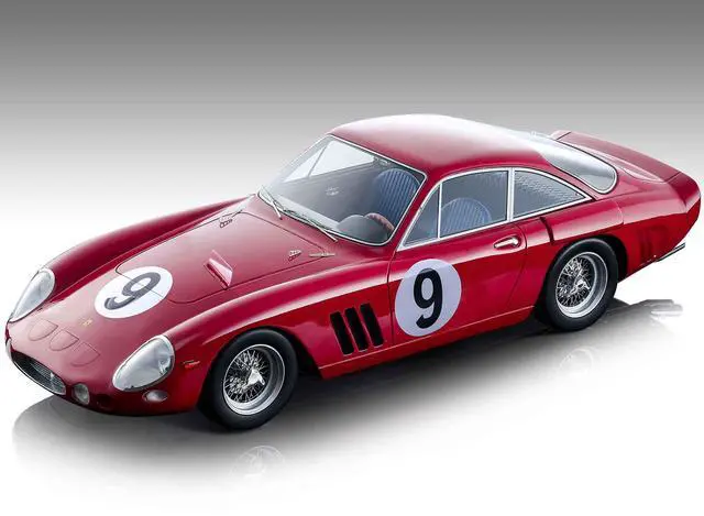 Main image of Ferrari 330 LMB #9 "24 Hrs Le Mans" (1963) "Mythos Series" Limited Edition to 70 pieces 1/18 Model Car by Tecnomodel