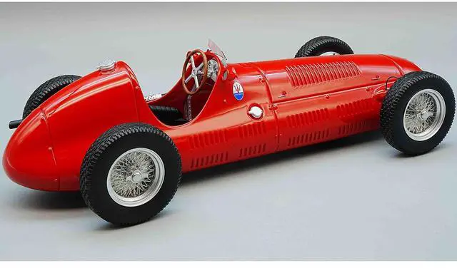 Alt view image 2 of 3 - Maserati 4 CLT Red "Press Version" (1948) "Mythos Series" Limited Edition to 40 pieces Worldwide 1/18 Model Car by Tecnomodel