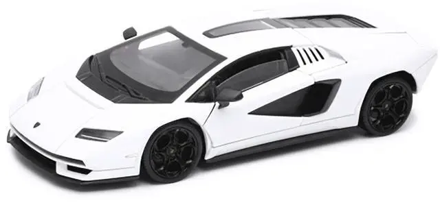 Alt view image 2 of 3 - Lamborghini Countach LPI 800-4 White "NEX Models" Series 1/24 Diecast Model Car by Welly