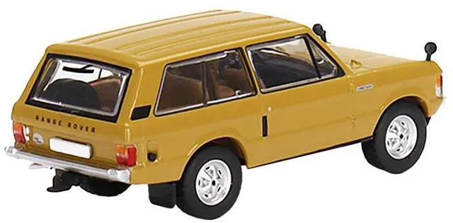 Alt view image 3 of 3 - 1971 Range Rover Bahama Gold Limited Edition 1/64 Diecast Model Car by Mini GT