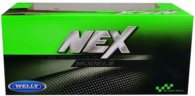 Alt view image 2 of 3 - 1947 Jeep Willys Pickup Truck Dark Green "NEX Models" Series 1/24 Diecast Model Car by Welly