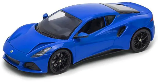 Alt view image 2 of 3 - Lotus Emira Blue Metallic "NEX Models" Series 1/24 Diecast Model Car by Welly