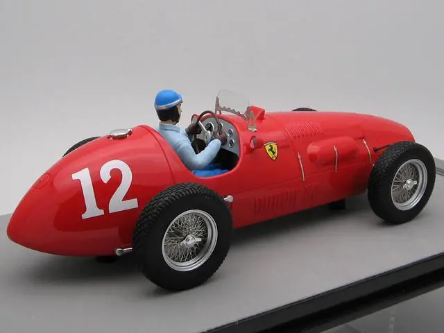 Alt view image 2 of 4 - Ferrari 500 #12 Alberto Ascari Winner "F2 Italian GP" (1952) w/Driver Figure Ltd Ed to 100 pieces 1/18 Model Car by Tecnomodel