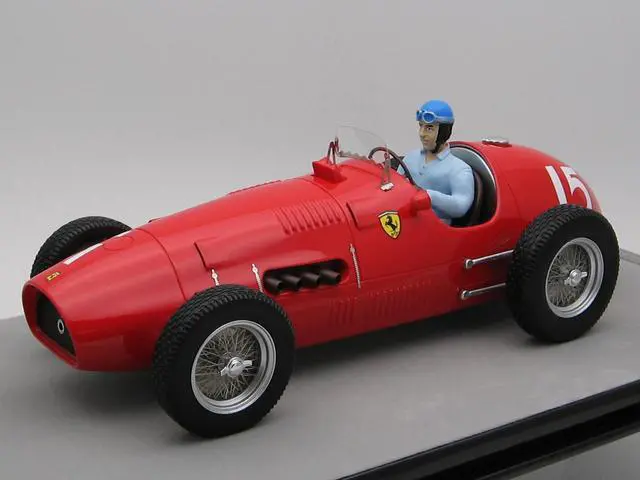 Main image of Ferrari 500 #15 Alberto Ascari Winner "F2 England GP" (1952) w/Driver Figure Ltd Ed to 70 pieces 1/18 Model Car by Tecnomodel