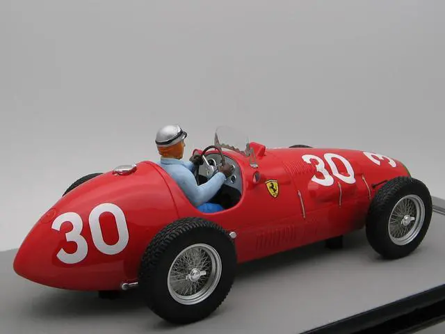 Alt view image 2 of 4 - Ferrari 500 #30 Piero Taruffi Winner "F2 Swiss GP" (1952) with Driver Figure Ltd Ed to 55 pcs 1/18 Model Car by Tecnomodel