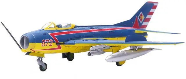 Alt view image 3 of 6 - Mikoyan-Gurevich MiG-19S Farmer C Fighter Aircraft  Aerobatic Championships (1968) Wing Series 1/72 Diecast Model by Panzerkampf