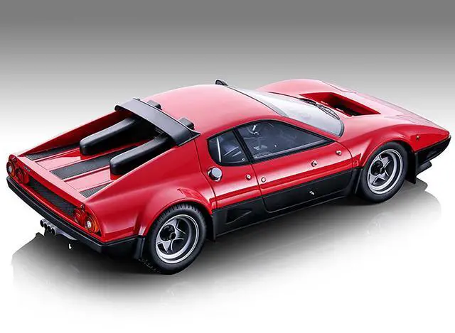 Alt view image 2 of 3 - Ferrari 512 BB Rosso Corsa Red and Black "Corsa Clienti" (1978) "Mythos Series" Ltd Ed to 115 pcs 1/18 Model Car by Tecnomodel