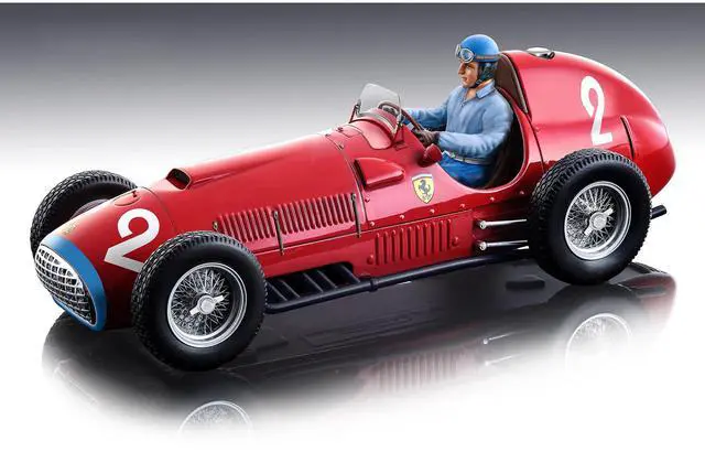 Main image of Ferrari 375 #2 Alberto Ascari Winner F1 Italy GP (1951) w/Figure "Mythos Series" Ltd Ed to 95 pcs 1/18 Model Car by Tecnomodel