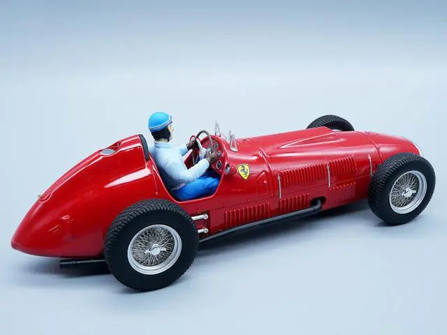 Alt view image 2 of 3 - Ferrari 375 F1 Indy 1952 Test Driver Alberto Ascari Red Limited Edition 1/18 Model Car by Tecnomodel