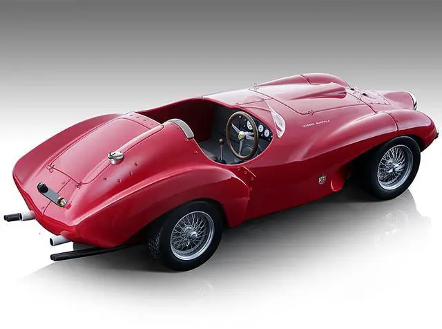 Alt view image 2 of 3 - 1953 Ferrari 166MM Abarth Red "Press Version" "Mythos Series" Limited Edition to 120 pieces Worldwide Model Car by Tecnomodel