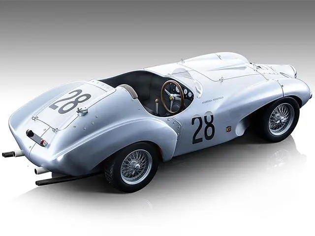 Alt view image 2 of 3 - Ferrari 166MM Abarth #28 Giulio Musitelli "Scuderia Guastella" Targa Florio (1953 Ltd Ed to 105 pcs 1/18 Model Car by Tecnomodel