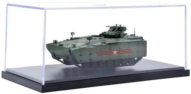 Alt view image 5 of 5 - Russian (Object 693) Kurganets-25 Armored Personnel Carrier Moscow Victory Day Parade 1/72 Diecast Model by Panzerkampf