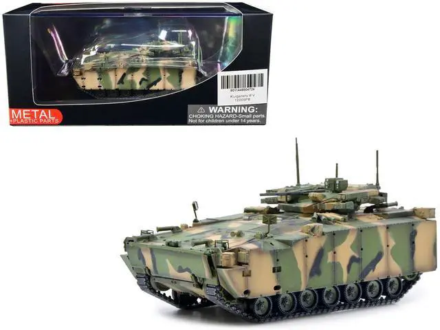 Main image of Russian (Object 695) Kurganets-25 Infantry with Four Kornet EM Guided Missiles Camouflage 1/72 Diecast Model by Panzerkampf