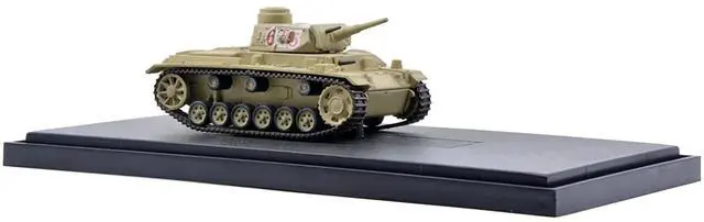 Alt view image 3 of 4 - German Sd. Kfz. 141 PzKpfw III Ausf. G Medium Tank - Deutsches Afrika Korps North Africa, 1941 1/72 Diecast Model by Panzerkampf