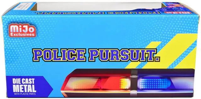 Alt view image 3 of 4 - 2016 Dodge Charger Pursuit Police Interceptor Black and White Unmarked "Police Pursuit" Series 1/24 Diecast Model Car by Welly