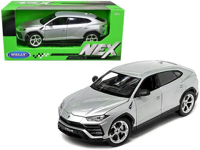 Main image of Lamborghini Urus Gray Metallic "NEX Models" 1/24 Diecast Model Car by Welly