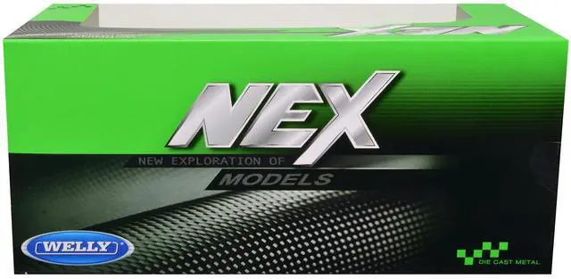 Alt view image 3 of 3 - 2020 Land Rover Defender Silver Metallic with White Top "NEX Models" 1/26 Diecast Model Car by Welly