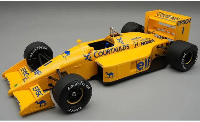 Alt view image 4 of 6 - Lotus 100T #1 Nelson Piquet F1 "British GP" (1988) "Mythos Series" Limited Edition to 70 pcs 1/18 Model Car by Tecnomodel