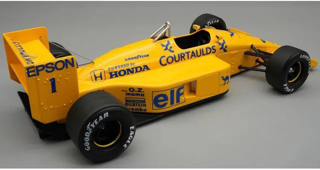 Alt view image 5 of 6 - Lotus 100T #1 Nelson Piquet F1 "British GP" (1988) "Mythos Series" Limited Edition to 70 pcs 1/18 Model Car by Tecnomodel