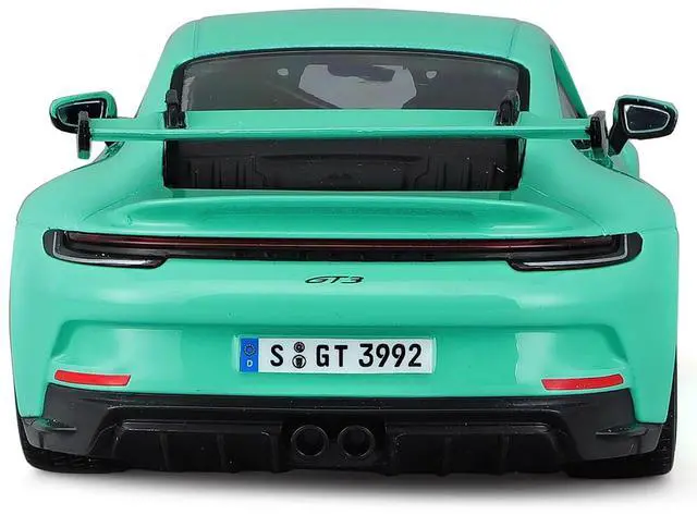 Alt view image 5 of 6 - Porsche 911 GT3 Light Green 1/24 Die cast Model Car by Bburago