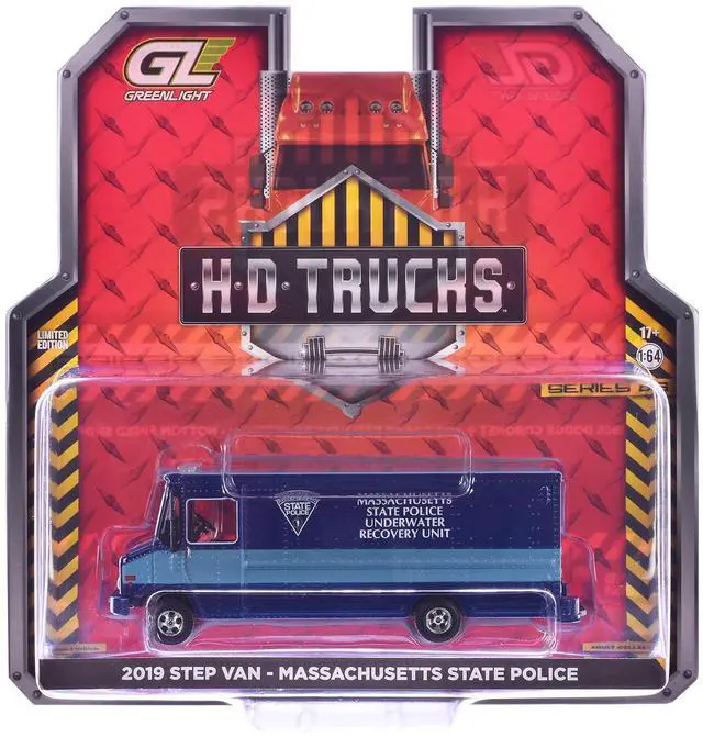 Alt view image 6 of 6 - "H.D. Trucks" Series 26 Set of 3 pieces 1/64 Diecast Models by Greenlight