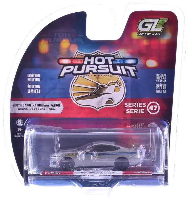 Alt view image 4 of 6 - "Hot Pursuit" Series 47 Set of 6 Police Cars 1/64 Diecast Model Cars by Greenlight