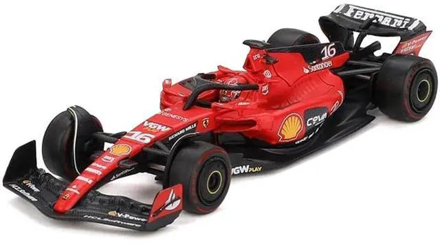 Alt view image 4 of 6 - Ferrari SF-23 #16 Charles Leclerc Formula One F1 "Bahrain GP" (2023) 1/64 Diecast Model Car by BBR