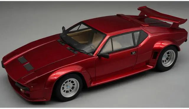 Main image of 1982 DeTomaso Pantera GT5 Rosso Vulcano Red Metallic "Mythos Series" Limited Edition to 60 pieces 1/18 Model Car by Tecnomodel