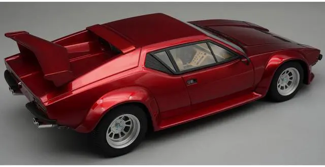 Alt view image 2 of 3 - 1982 DeTomaso Pantera GT5 Rosso Vulcano Red Metallic "Mythos Series" Limited Edition to 60 pieces 1/18 Model Car by Tecnomodel