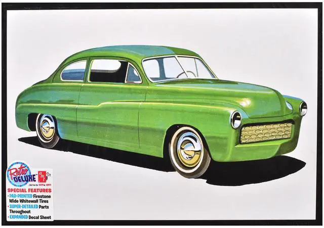 Main image of Skill 2 Model Kit 1949 Mercury Club Coupe 1/25 Scale Model by AMT