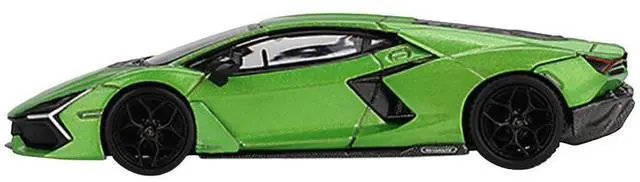 Alt view image 3 of 6 - Lamborghini Revuelto Verde Selvans Green Metallic Limited Edition 1/64 Diecast Model Car by Mini GT
