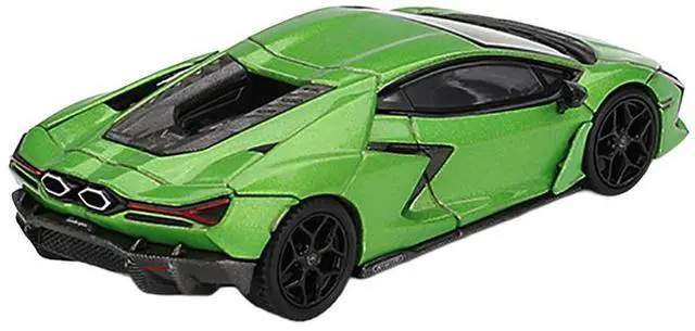 Alt view image 4 of 6 - Lamborghini Revuelto Verde Selvans Green Metallic Limited Edition 1/64 Diecast Model Car by Mini GT