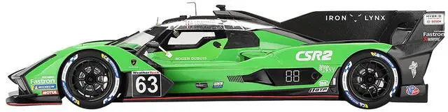 Alt view image 3 of 6 - Lamborghini SC63 #63 "Iron Lynx" IMSA "12 Hours of Sebring" (2024) 1/18 Model Car by Top Speed