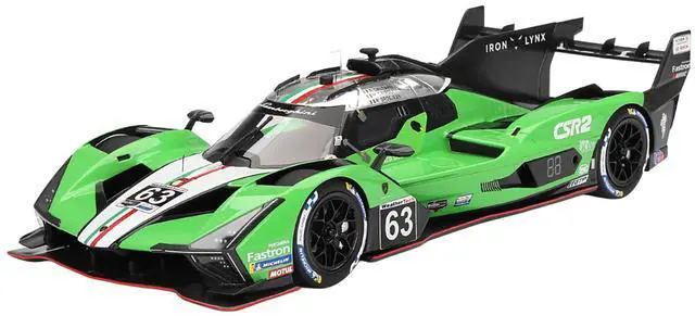 Main image of Lamborghini SC63 #63 "Iron Lynx" IMSA "12 Hours of Sebring" (2024) 1/18 Model Car by Top Speed